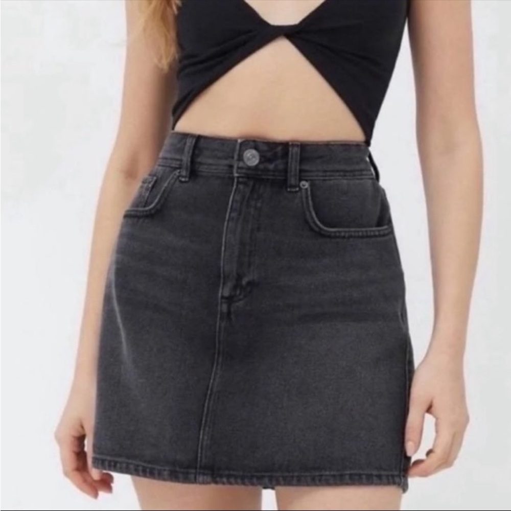 Urban Outfitters BDG Black Denim Jean Skirt Size XS